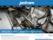 Tablet Screenshot of jastram.com
